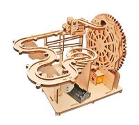 harayaa Puzzle en bois modèle 3D Marble Maze Run, kits de construction à faire soi-même, kits d'équipement mécanique pour adultes et enfants, saint-valentin