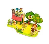 harayaa Puzzles 3D à Monter même, En Papier et En Mousse, pour Enfants et Adultes. Un Jeu de Construction Amusant et Créatif pour Filles et Garçons, Modèle C