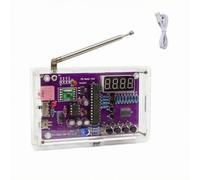 harayaa Radio DIY Électronique Radio Portative Récepteur Numérique Poste de Soudure Kit de Montage Boîtier Transparent Matériaux PCB Carte Visible Suitable