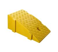 harayaa Rampe de à Absorption Des Chocs pour La Maison, Coussin Antidérapant, Polyvalente, pour Tondeuses Automatiques et Diables, Jaune