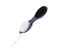 harayaa Râpe à Pieds 1 pour Pédicure, Râpe à Callosités, Pierre Ponce, Brosse pour Le Nettoyage Des Ongles D'orteils, Manche Ergonomique En Polypropy, GRISE