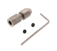 harayaa RC Boat Flexible Shaft Accouplement Liaison Embrayage Moteur INOX Connecteur Sécurisé Adapté pour Centre de Modélisme Projet Étudiant Collection, 5-4mm