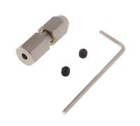 harayaa RC Boat Flexible Shaft Accouplement Liaison Embrayage Moteur INOX Connecteur Sécurisé Adapté pour Centre de Modélisme Projet Étudiant Collection, 3.17-4mm