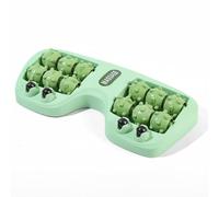 harayaa Rouleau de Massage des Pieds Détente Réflexologie Acupression Patte Créative Polypropylène Maniable Sand Points Favorise la Récupération Adapté au Salon Chambre Retour Du Travail, Vert