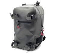 harayaa Sac à Dos de Pêche Étanche Sac de Rangement Sac à Leurres Sac à Cannes Finitions Résistantes Anneaux d'Attache pour Cannes et Outils Bretelles Rembourrées 18L Adapté Forêts Bivouacs