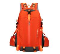 harayaa Sac à Dos de Randonnée 40l de Trekking d'Aventure de Plein Air de Tissu Oxford Résistant à l'Eau Dos Ventilé Bretelles Rembourrées, Orange