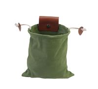 harayaa Sac à Dos en Toile avec Passant de Ceinture, Compact, Léger, Hydrofuge, Polyvalent, Cordon de Serrage, 21,6 X 20,1 Cm, Vert