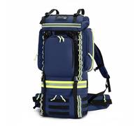 harayaa Sac de Sauvetage Étanche pour Rangement d'Urgence avec Poches Détachables Structure Solide Sangles Confortables Organisation Optimisée en Oxford, Sac À Dos D Urgence Tactique, Array, Bleu