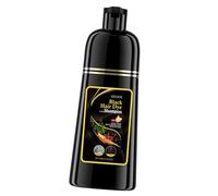 harayaa Shampoing Colorant Capillaire 100 Ml à Utiliser Soi-même Par Les Hommes et Les Femmes, Noir