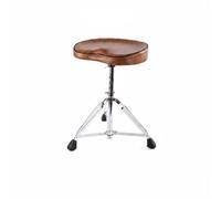 harayaa Siège de Batterie Tabouret de Batterie Trône de Batterie Chaise de Musicien avec Selle Confortable Réglage Multiniveaux et Base Trépied Pliable en