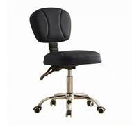harayaa Siège de Salon Pivotant Chaise Pivotante Tabouret de Coiffeur Fauteuil de Maquillage Fauteuil d' avec Lève- Réglable, Noir, Modèle Standard/Coussin Haute Élasticité