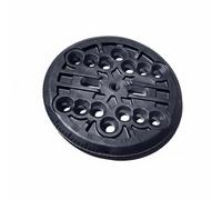 harayaa Snowboard Disque de Fixation Plaque de Montage Plateau d'angle Insert Central Coulissant en Plastique avec Marquages de Degrés pour Positionnement, Noir