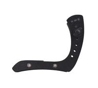 harayaa Support de Guitare électrique avec Repose-cuisses, Accessoire Ergonomique, Léger, Réglable, pour Concerts et Performances Live, Noir