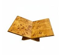 harayaa Support de Livres Décoratif Présentoir de Table Porte Revue Socle Bois Forme Croisée pour Exposer et Parcourir Ouvrages Structure Stable et Épurée Suitable pour Salon Bureau Comptoir Accueil