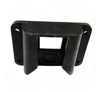 harayaa Support de Montage Vélo Adaptateur Avant Porte Sac Fixation Frontale pour Vélo Pliant Plastique Résistant Installation Simple Capacité Dynamique 5 Kg