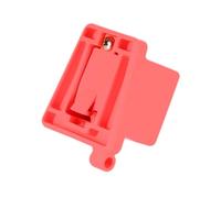 harayaa Support de Porte-Bagages Avant Support Sac Vélo Adaptateur Bloc Polypropylène Installation Rapide Montage Panier Résistant Usage Quotidien Cyclistes R, Rose