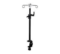 harayaa Support de Sac de Perfusion, Support de Sonde D'alimentation, Lit de Soins, Potence pour Perfusion Intraveineuse, Pince de Table