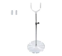 harayaa Support Figurine Réglable Compact Support Transparent avec Pince Simple Présentoir pour Collectionneurs , style to 1