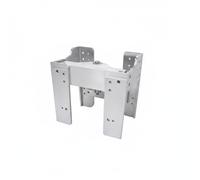harayaa Support Moteur Hors-bord Réglable Support Platine Équerre Montage Structure Manuelle en Alliage d'Aluminium Réglage Fin , Plaque De Levage Manuelle Pour Hors-bord - 150
