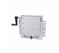harayaa Support Moteur Hors-bord Réglable Support Platine Équerre Montage Structure Manuelle en Alliage d'Aluminium Réglage Fin , Plaque De Levage Manuelle Pour Hors-bord - 30