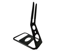 harayaa Support Vélo U en Acier Béquille de Stationnement Support de Rangement Compact Porte-vélo Arrière Revêtement Protecteur Contre la Rouille Compatible, Noir