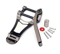 harayaa Système Tension Acier Inoxydable pour Électrique à Voûte avec Vibrato et Chevalet Tremolo pour Remplacement d'Accessoire, Noir