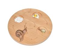 harayaa Tableau Du Cycle de Vie Des Animaux - Figures Du Cycle de Croissance - Biologie pour Les Enfants de 3 à 6 Ans - Jeu D'éveil et de Développement Co, escargots