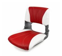 harayaa Tabouret Pêche pour Bateau avec Dossier Compact et Arrondi Construction en Cuir PVC Résistant aux Intempéries Rembourrage en Coton Façonné Adapté aux, Rouge Et Blanc, style to 3