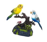 harayaa Talking Perroquets, Animal de Compagnie électronique, Ornement Créatif, Sound Activé Des Oiseaux Activés Office Decoration Home Decoration, pour