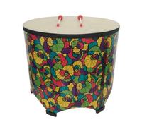 harayaa Tambour Rythmique Enfant Percussion Éducative Bois Peau de Mouton Instrument Mélodique Initiation Musique Fonction Coordination Motrice Adapté Salle de nimation Musicale, Dhd56b