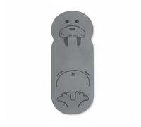 harayaa Tapis de Danse pour Enfants Tapis de Fitness Équipement d'Exercice Coussin Antidérapant en TPE Absorption des Chocs Convient pour Activités Physiques, Gris, Morse Gris Pour Enfants