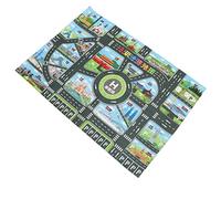 harayaa Tapis de Jeu World Play, Tapis de Sol, Circuit de Voitures, Jouet pour Enfants