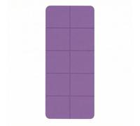 harayaa Tapis de Sport Pliable Tapis d'Exercice Tapis de Matelas de Gym Tapis de Sol en TPE Confortable et Sécurisant Structure Pliante pour Économiser, Violet, 183x80cm