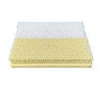 harayaa Tapis d'Entraînement de Golf Tapis Practice Tapis Frappe Simulateur Swing pour Sorties de Sable Convient à l'Entraînement à la Maison Jardin, Blanc-Beige, 39-5x29-5cm