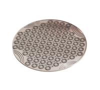 harayaa Tapis sensoriel de massage des pieds, tapis d'acupression, de sol antidérapant pratique, dalle sensorielle pour la maison et les jeux, Gris