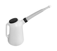 harayaa Tasse à Mesurer l'huile avec Couvercle et Bec Long, Distributeur D'huile Automobile pour, 3l 27cmx17cm