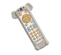 harayaa Télécommande Musicale pour Enfant, Bébé Ou Nourrisson, avec Musique et Lumière, Téléphone Factice, pour Les 6-12 Mois, Etui Blanc et Koala