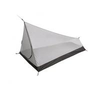 harayaa Tente Une Personne Mesh Refuge Solo Léger Tapis Base Sombre Structure Polyester Portable Pièces Fixation Adapté à Camping Court Séjour Randonnée Nuit Extérieure