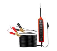 harayaa Testeur de avec Identification de Polarité, Lampe Témoin 6-24 V de 4,9 M (16 Pi)