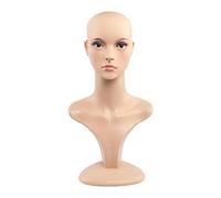 harayaa Tête de mannequin femme, buste, présentoir pour bijoux, foulards, stylistes, fabrication de perruques, Style C