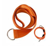 harayaa Training Exerciser Ceinture de Rotation Bande de Résistance Sangle de Taille Accessoire d'Entraînement Latex et Nylon Durables Correction du Mémoire, Orange