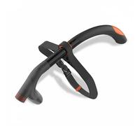 harayaa Tuba Central de Natation d'Entraînement de Nage de Piscine Embout Doux en Silicone Support de Tête Stable Canal de Purge Adapté à la, Orange