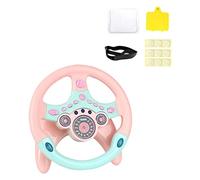 harayaa Volant de Jeu Interactif pour Enfant Jouet de Prétexte Conduite avec Lumière Sons Jouet Sensoriel Adapté Aux Déplacements Familiaux Création