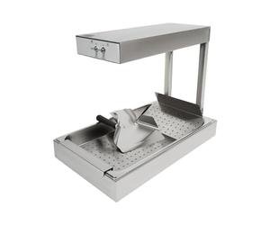 HarBin-Star Chauffe-frites électrique 750 W - Avec éclairage - Pour chips, aliments frits, 33 x 56 x 46,5 cm