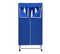 HarBin-Star Sèche-linge électrique 1500 W avec minuterie, télécommande et couvercle extérieur, pliable, moins de bruit, sèche-linge à pompe à chaleur, pour appartements (bleu)