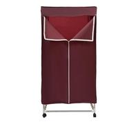 HarBin-Star Sèche-linge portable, 1500 W, électrique, avec minuterie et couvercle extérieur, multifonction, pliable, avec pompe à chaleur, pour hôtels, appartements, dortoirs (bordeaux)