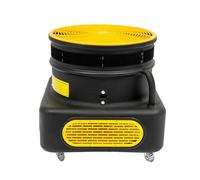 HarBin-Star Souffleur électrique à 4 roues, 750 W, souffleur permanent, pour jouets gonflables, 2800 tr/min, jaune