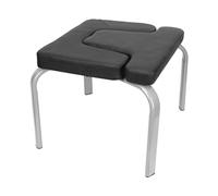 HarBin-Star - Tabouret de yoga noir - Banc d'inversion - Chaise de yoga pour exercice de la main - Charge maximale : 100 kg - Équipement de yoga pour débutants, pratiquants de yoga expérimentés