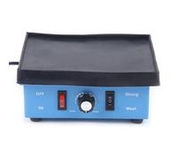 HarBin-Star Vibromasseur pour plâtre dentaire, oscillateur, plaque vibrante 220 V, bleu, pour technique dentaire 130 W, vibromasseur rectangulaire, équipement de laboratoire dentaire pour dentistes
