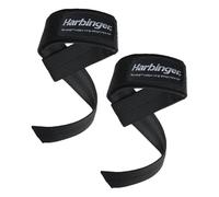 Harbinger Big Grip Padded Lifting Straps Mixte Adulte, Black, FR : Taille Unique (Taille Fabricant : Standard)